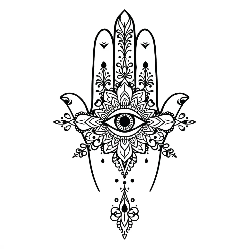 Diseño de tatuaje Ornamental